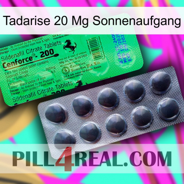Tadarise 20 Mg Sunrise new04